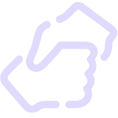 Cartoon handshake